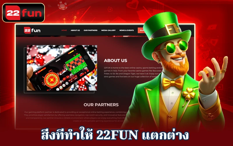 เป้าหมายและวิสัยทัศน์ 22FUN เป้าหมายและวิสัยทัศน์ 22FUN