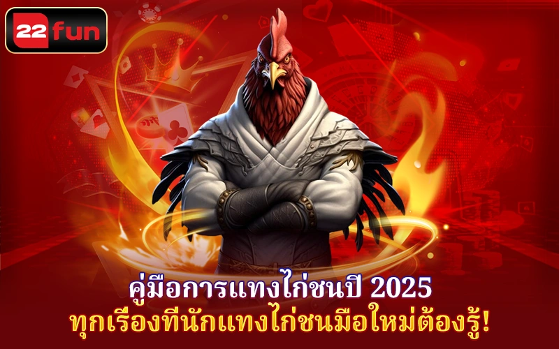 คู่มือการพนันไก่ชน 22fun คู่มือการพนันไก่ชน 22fun