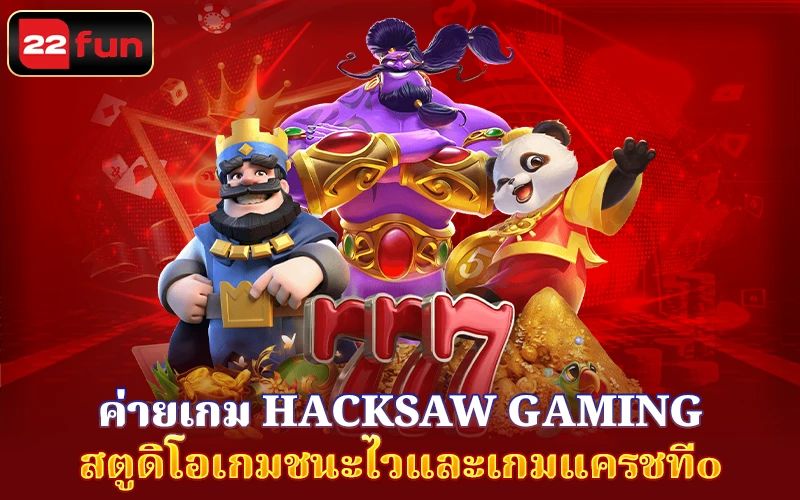 ค่ายเกม Hacksaw Gaming – สตูดิโอเกมชนะไวและเกมแครชที่มาเหนือ